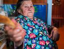 Babushka at Lunch