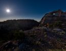 Starlight Arch and Full Moon